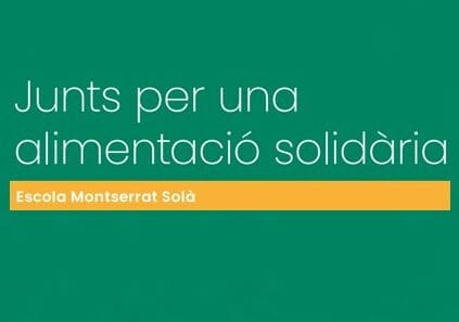 Junts per una alimentació solidària